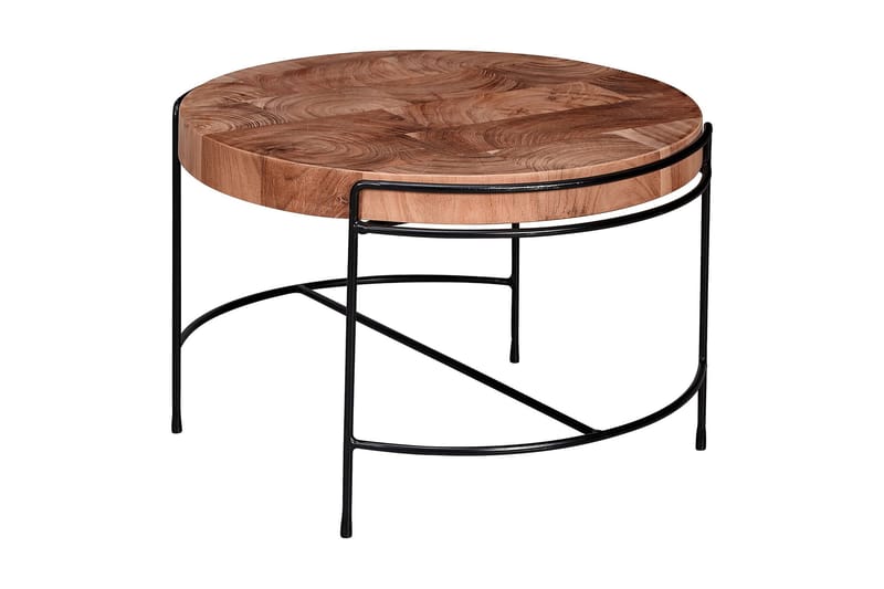 Willowdale Soffbord 62x40 cm Runt - Brun/Svart - Möbler - Bord & matgrupper - Soffbord
