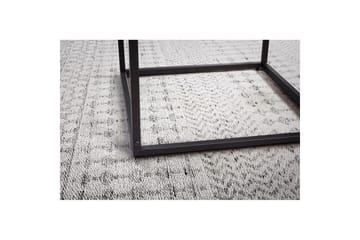 Soffbord Wohnling Fyrkantig Glas 58 cm Klassisk Metallram Modern - Möbler - Bord & matgrupper - Soffbord