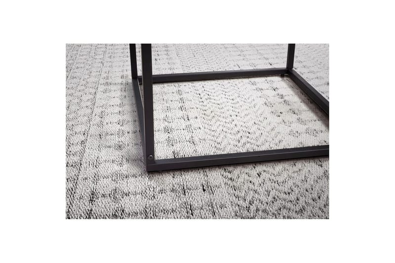 Soffbord Wohnling Fyrkantig Glas 58 cm Klassisk Metallram Modern - Möbler - Bord & matgrupper - Soffbord