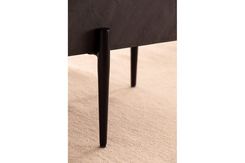 Soffbord Wohnling Massivt fyrkantigt trä i modern stenlook, modern - Möbler - Bord & matgrupper - Soffbord