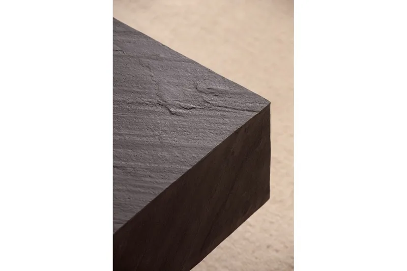 Soffbord Wohnling Massivt fyrkantigt trä i modern stenlook, modern - Möbler - Bord & matgrupper - Soffbord