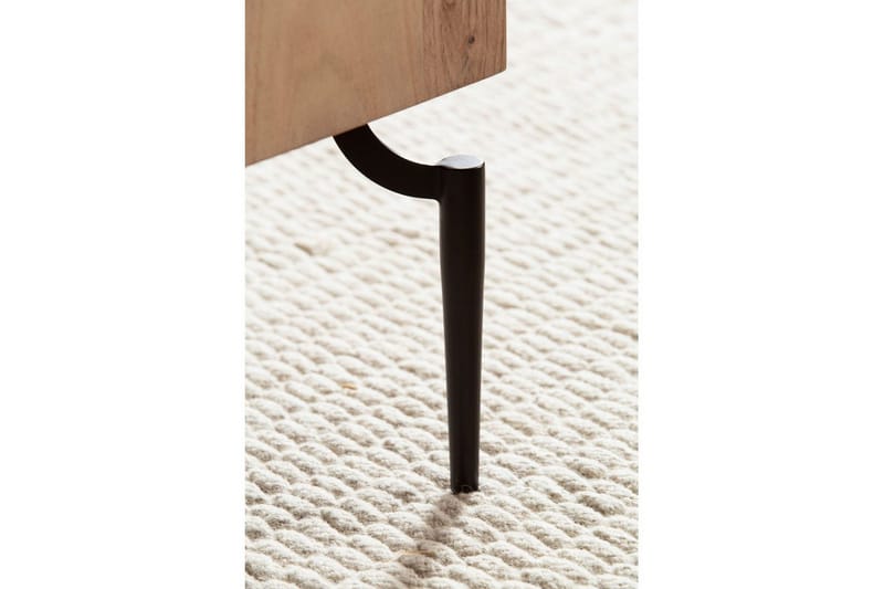 Soffbord Wohnling massivt trä 60 cm kub, fyrkantig, modern stil ljusbrun - ljusbrun - Möbler - Bord & matgrupper - Soffbord