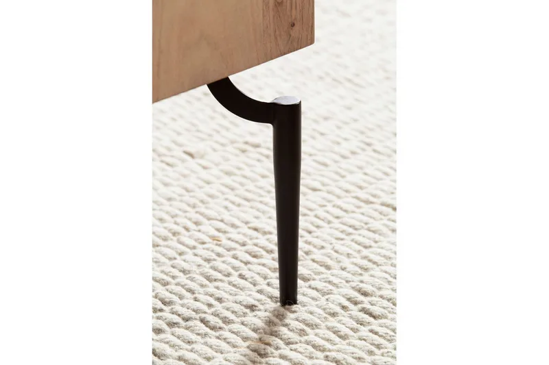 Soffbord Wohnling massivt trä 60 cm kub, fyrkantig, modern stil ljusbrun - ljusbrun - Möbler - Bord & matgrupper - Soffbord