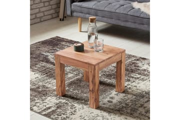 Soffbord Wohnling Massivt trä Lantstil Klassisk Handgjord 45x45 cm, Akacia - 45x45 cm, Akacia - Möbler - Bord & matgrupper - Soffbord
