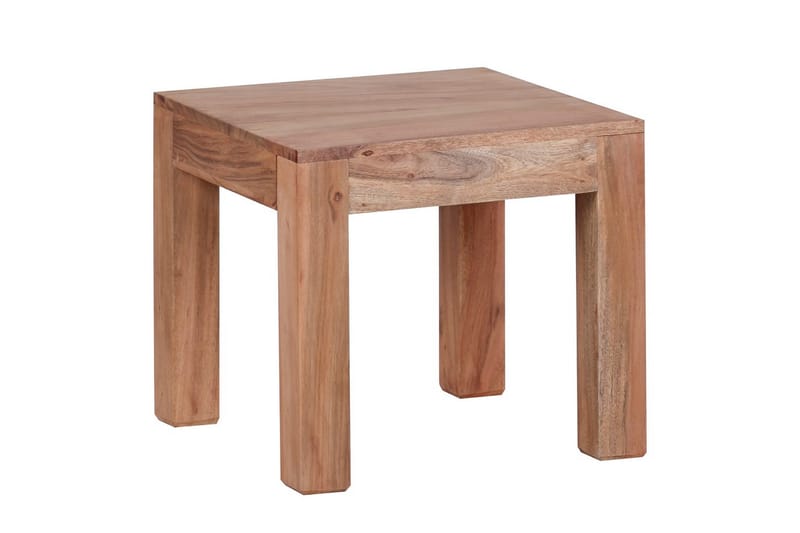 Soffbord Wohnling Massivt trä Lantstil Klassisk Handgjord 45x45 cm, Akacia - 45x45 cm, Akacia - Möbler - Bord & matgrupper - Soffbord