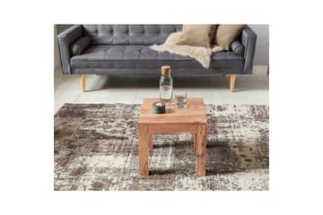 Soffbord Wohnling Massivt trä Lantstil Klassisk Handgjord 45x45 cm, Akacia - 45x45 cm, Akacia - Möbler - Bord & matgrupper - Soffbord