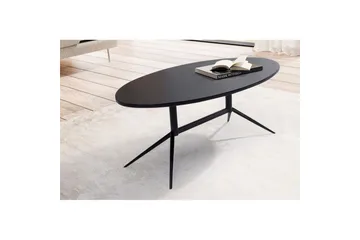 Soffbord Wohnling Massivt trä oval 90 cm modern - Möbler - Bord & matgrupper - Soffbord