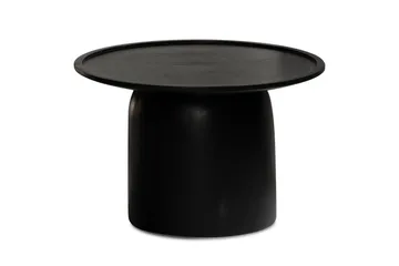 Soffbord Wohnling Massivt trä rund 60 cm cylinderstil bas klassisk modern - Möbler - Bord & matgrupper - Soffbord