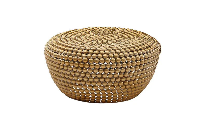 Soffbord Wohnling Metall Rund 60 cm Halvsfärisk Yta Modern, undefined