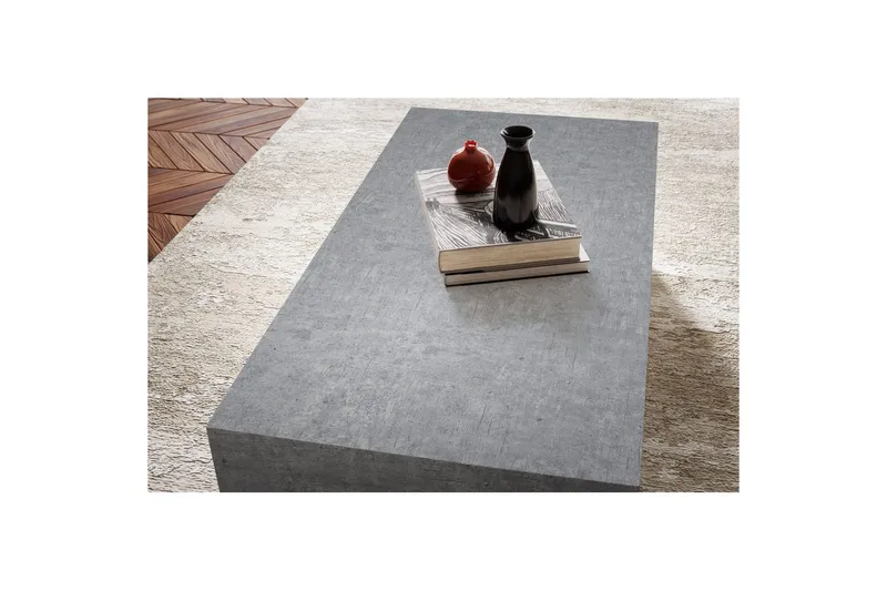 Soffbord Wohnling Monobloc betonglook grå modern - Möbler - Bord & matgrupper - Soffbord