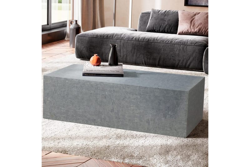 Soffbord Wohnling Monobloc betonglook grå modern - Möbler - Bord & matgrupper - Soffbord