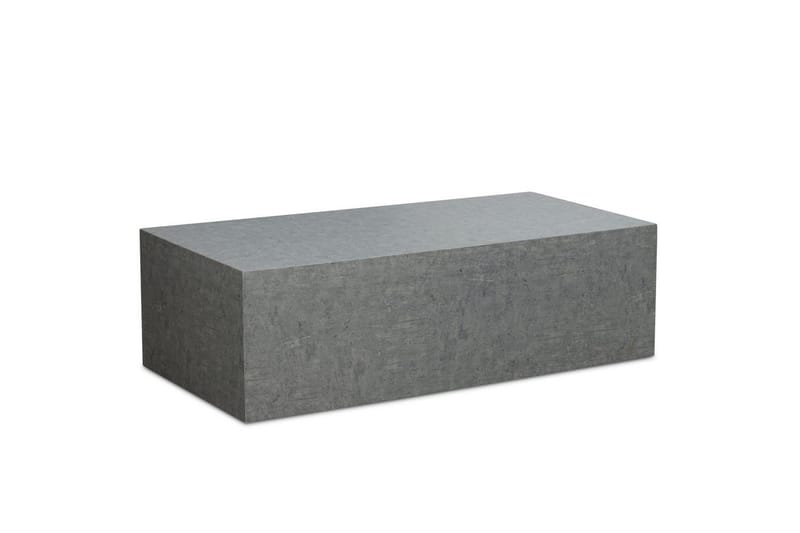 Soffbord Wohnling Monobloc betonglook grå modern - Möbler - Bord & matgrupper - Soffbord