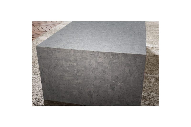 Soffbord Wohnling Monobloc betonglook grå modern - Möbler - Bord & matgrupper - Soffbord