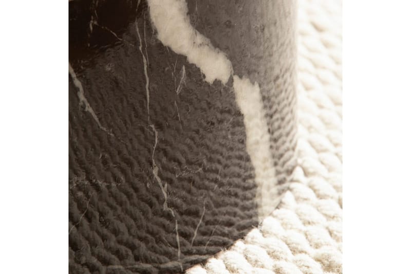 Soffbord Wohnling MONOBLOC rund 60 cm, modern stil Marmor Svart - Marmor Svart - Möbler - Bord & matgrupper - Soffbord