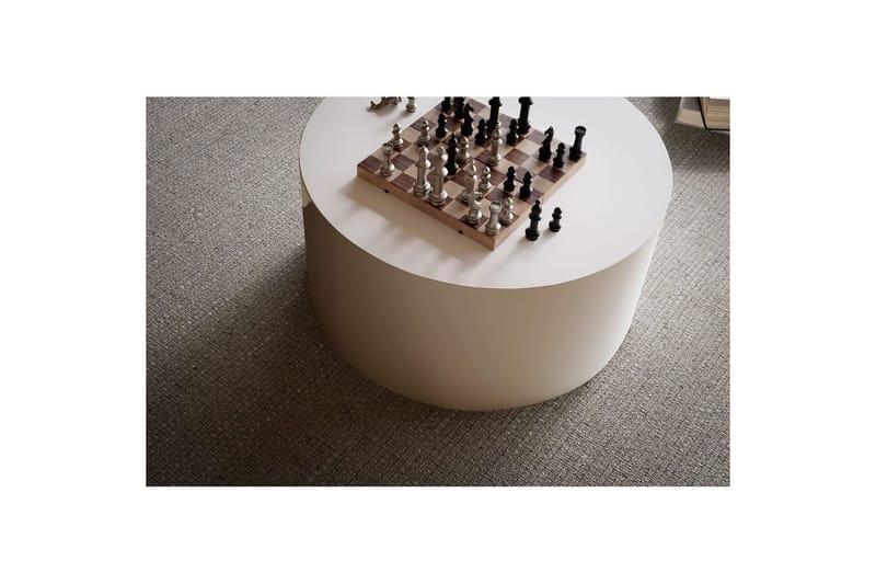 Soffbord Wohnling MONOBLOC rund 60 cm, modern stil Vit - Vit - Möbler - Bord & matgrupper - Soffbord