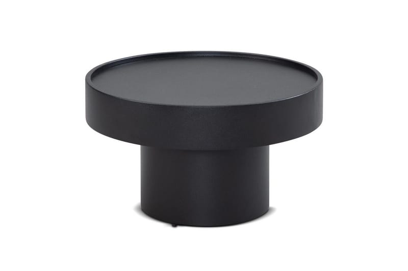 Soffbord Wohnling Rund 60 cm Svamputseende Metall Modern Look - Möbler - Bord & matgrupper - Soffbord