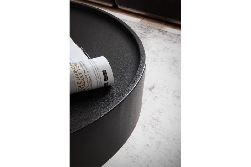 Soffbord Wohnling Rund 60 cm Svamputseende Metall Modern Look - Möbler - Bord & matgrupper - Soffbord