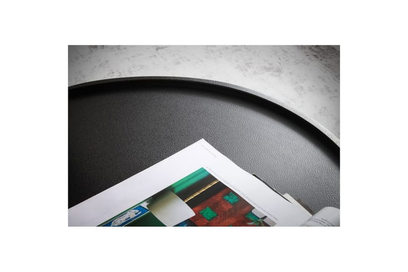 Soffbord Wohnling Rund 60 cm Svamputseende Metall Modern Look - Möbler - Bord & matgrupper - Soffbord