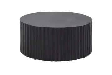 Soffbord Wohnling Rund 67 cm Metallremsor Optik Modern Look - Möbler - Bord & matgrupper - Soffbord