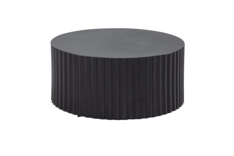 Soffbord Wohnling Rund 67 cm Metallremsor Optik Modern Look - Möbler - Bord & matgrupper - Soffbord