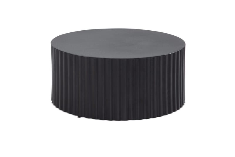 Soffbord Wohnling Rund 67 cm Metallremsor Optik Modern Look - Möbler - Bord & matgrupper - Soffbord