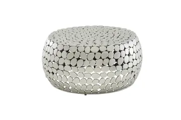Soffbord Wohnling Rund metallplatta stil matt look modern - Möbler - Bord & matgrupper - Soffbord