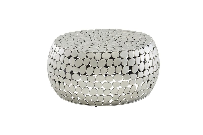 Soffbord Wohnling Rund metallplatta stil matt look modern, undefined