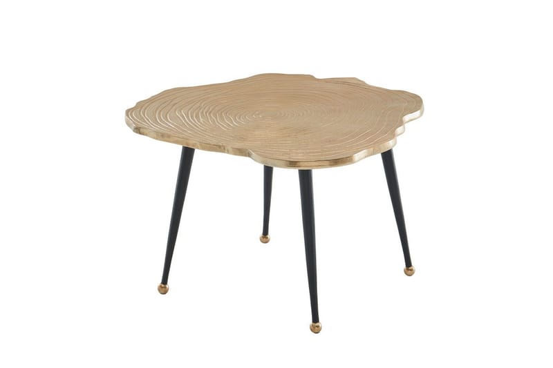 Soffbord Wohnling Träskiva Stil Metall Modern med Metallben - Möbler - Bord & matgrupper - Soffbord