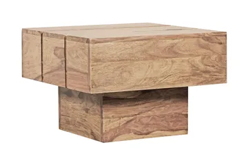 Woolam Kvadratiskt Soffbord 44 cm i Massivt Trä - Brun - Möbler - Bord & matgrupper - Soffbord