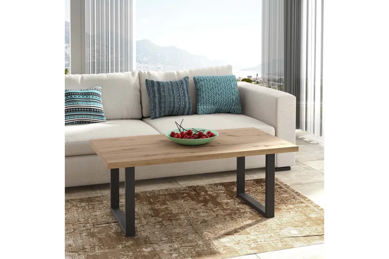 Yatton Soffbord 110 cm - Svart/Brun - Möbler - Bord & matgrupper - Soffbord