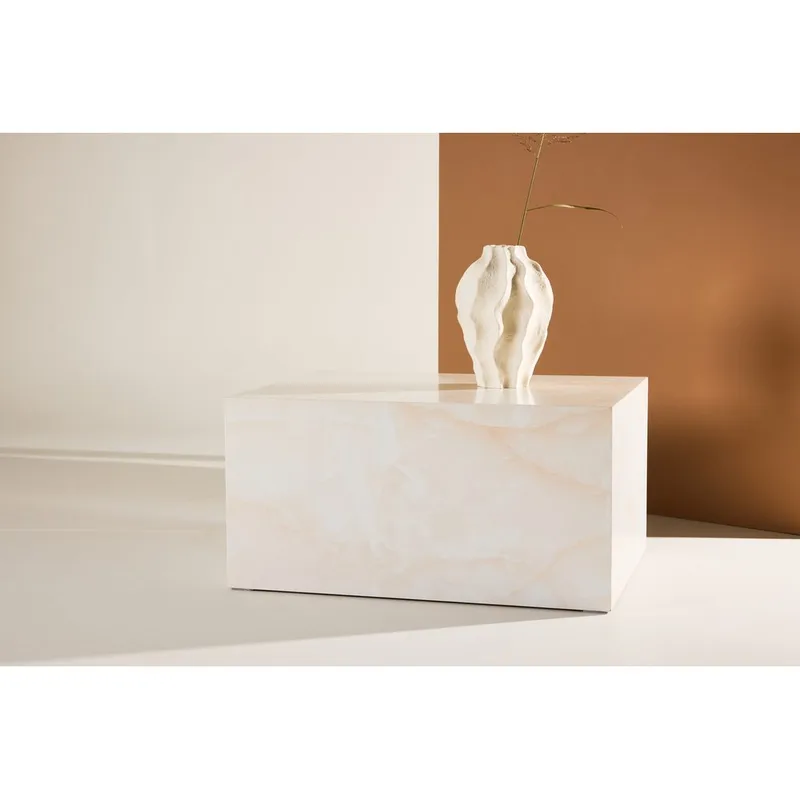 Soffbord York - Light Yellow, 80 x 60 - Möbler - Bord & matgrupper - Soffbord