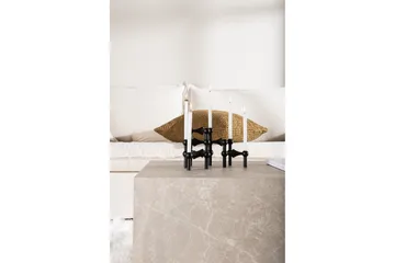 York Travertin Soffbord 80x60x40 cm - Beige / Betong - Möbler - Bord & matgrupper - Soffbord