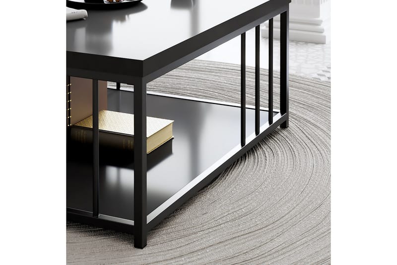 Zenn Soffbord 90x90 cm Svart - Hanah Home - Möbler - Bord & matgrupper - Soffbord