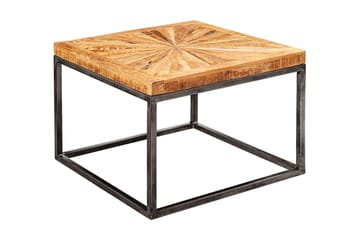Zyauna 55 cm Kvadratiskt Soffbord i Ek - Brun - Möbler - Bord & matgrupper - Soffbord