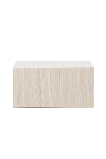 Soffbord Peach York Sofa Table 40x60x80 cm - Travertine Look Beige - Möbler - Bord & matgrupper - Soffbord