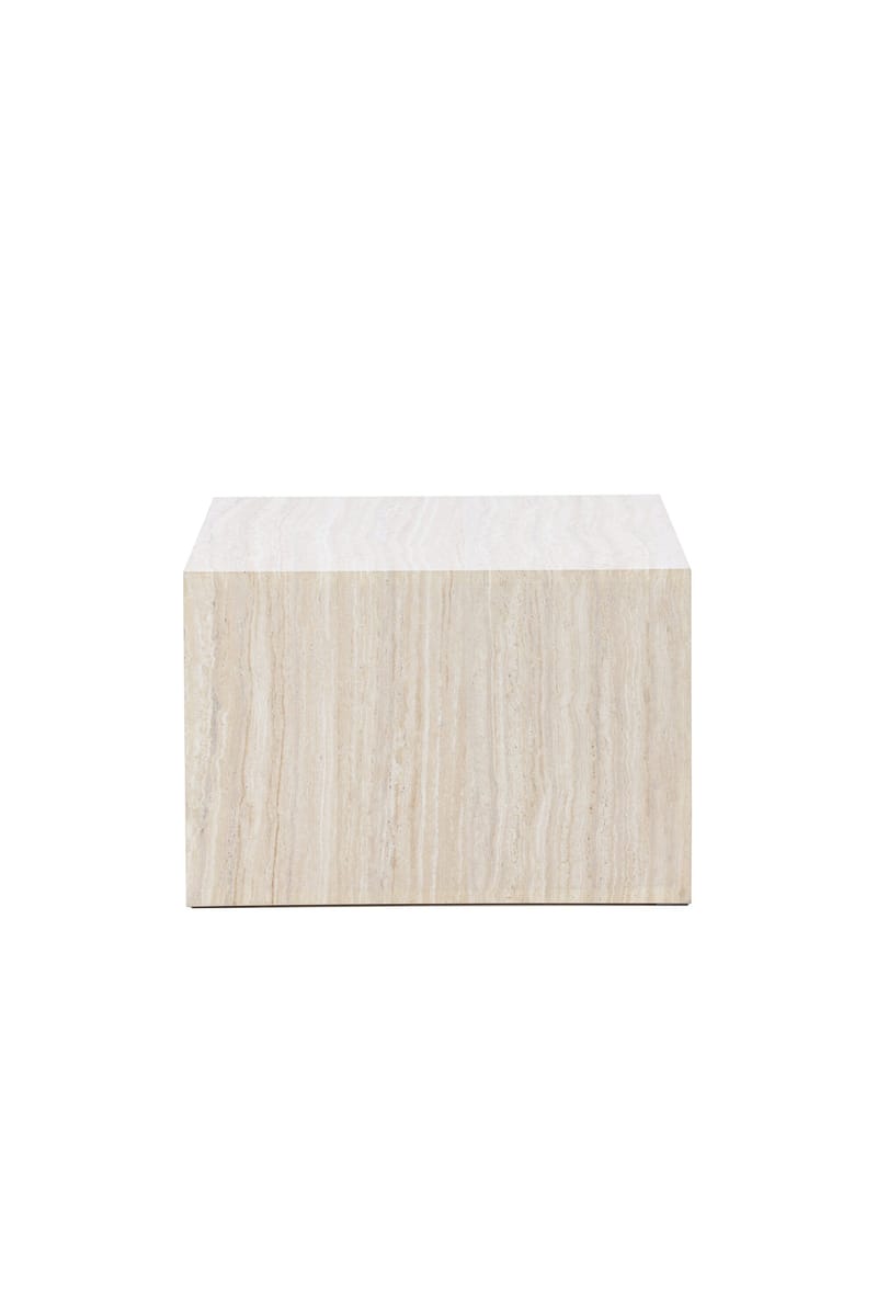 Soffbord Peach York Sofa Table 40x60x80 cm - Travertine Look Beige - Möbler - Bord & matgrupper - Soffbord
