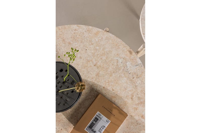 Soffbordset VIND Sandhamn 2st Runda 70 cm/40 cm - Beige - Möbler - Bord & matgrupper - Soffbord