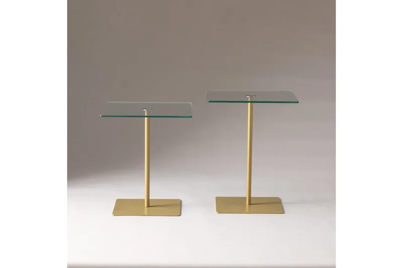 Soffbordssats Challur Rany / Transparent - Rany / Transparent - Möbler - Bord & matgrupper - Soffbord