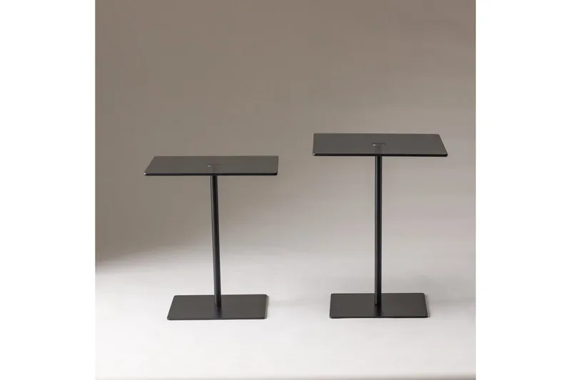 Soffbordssats Challur Svart / Rök, Svart