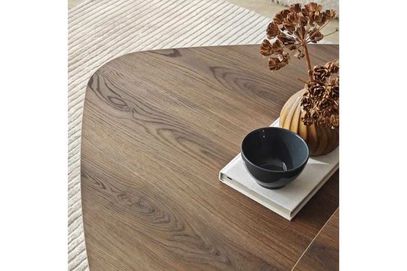 Soffbordssats Jewa Set Valnöt - Valnöt - Möbler - Bord & matgrupper - Soffbord