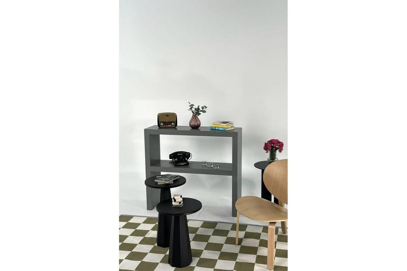 Soffbordssats Miu Dual Svart - Svart - Möbler - Bord & matgrupper - Soffbord