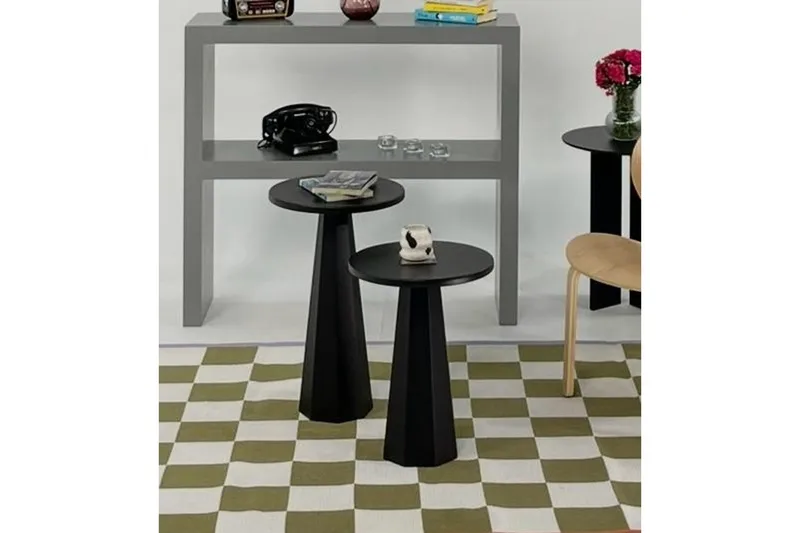 Soffbordssats Miu Dual Svart - Svart - Möbler - Bord & matgrupper - Soffbord