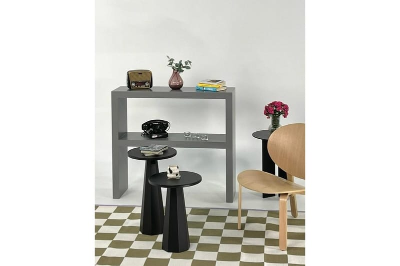 Soffbordssats Miu Dual Svart - Svart - Möbler - Bord & matgrupper - Soffbord