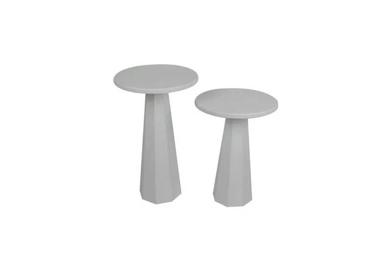 Soffbordssats Miu Dual Vit, Vit