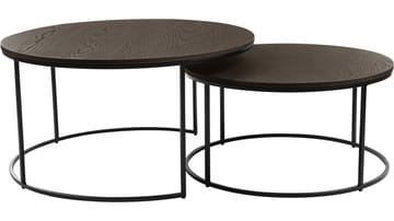 Soffbordsset Dover Ø85 cm Omonterad - Brun - Möbler - Bord & matgrupper - Soffbord