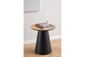Soli Ø45 cm Runt Soffbord i Ljust Trä - Brun - Möbler - Bord & matgrupper - Soffbord