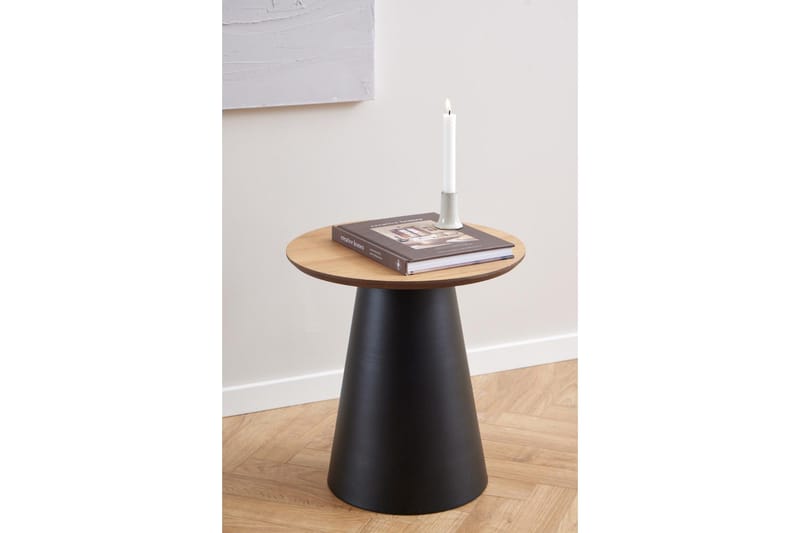 Soli Ø45 cm Runt Soffbord i Ljust Trä - Brun - Möbler - Bord & matgrupper - Soffbord