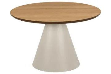 Soli 65 cm Runt Soffbord i Ljust Trä - Brun - Möbler - Bord & matgrupper - Soffbord