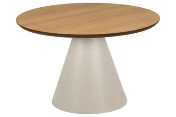 Soli 65 cm Runt Soffbord i Ljust Trä - Brun - Möbler - Bord & matgrupper - Soffbord