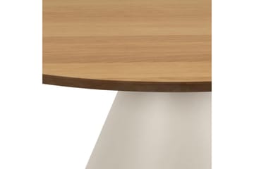 Soli 85 cm Runt Soffbord i Ljust Trä - Brun - Möbler - Bord & matgrupper - Soffbord